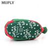 Winter Warm Newborn Baby Girl Shoes Infant Soft Sole Loafers Toddler Santa Claus Slippers for 1 Year Old Boy Christmas Gifts
