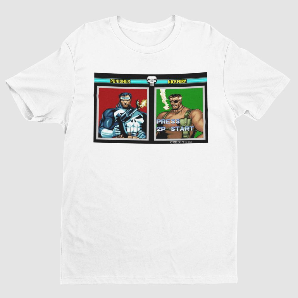 The Punishment Arcade Character Select Premium Unisex T-shirt Gifts for Gamer Unisex T-Shirt XXL