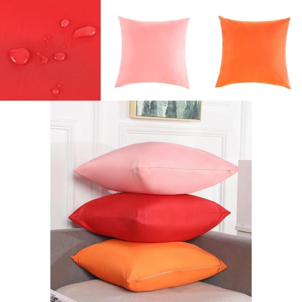 Luxurious Waterproof Garden Cushion Cover In Solid Colour Perfect For Outdoor And Indoor Use