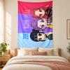 Kpop demon hunters Tapestry highquality for decorating living room bedroom dorm walls ideal as bedroom wallart orholiday gift