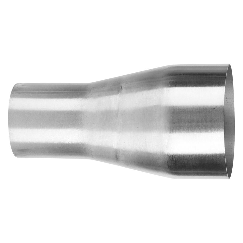 Stainless Steel Exhaust Pipe Connector Tube Adapter Reducer Modified Part