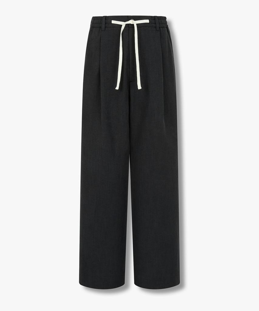 STUDIO TOMBOY [Men] Hidden Elastic Waist Formal Slacks_Black 9156231184