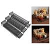 Expandable Spice Rack Canned Food Organizer 3 Tier Anti Slip Iron Seasoning Jar