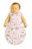 Rounded Cotton Sleeping Bag for Children S 0-6 Months Summer TOG 1.0 - Sepia Roses