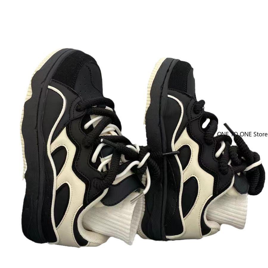 Skate Sneakers Man's New Man Skateboard Bread Shoes Retro National Trend Sport Shoe Wind Board Women Sneaker Men Loafers Shoes