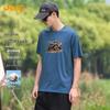 JEEP Men's 100% Cotton Round Neck Short Sleeve T-Shirt