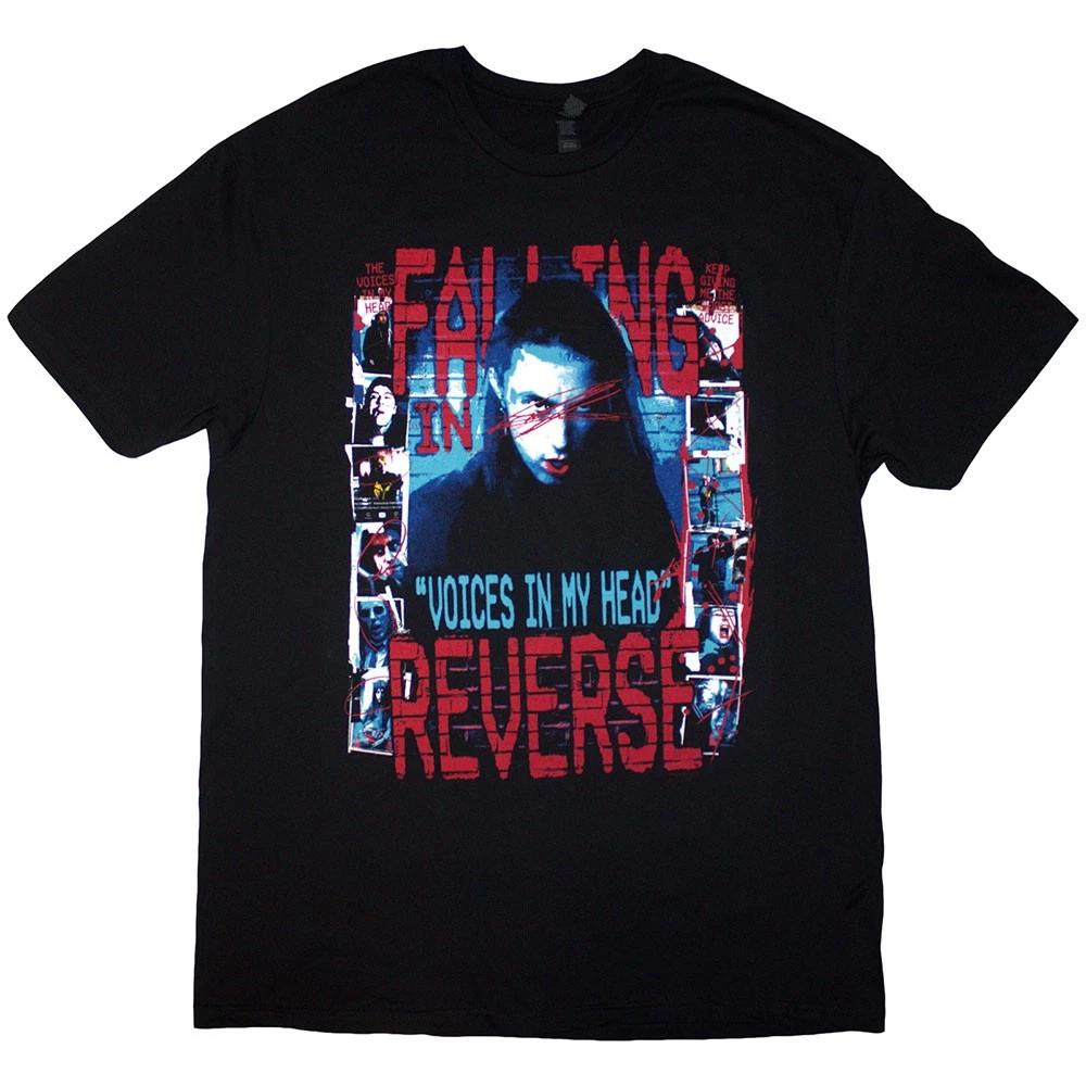Falling In Reverse Voice Collage Official Tee T-Shirt Mens S