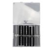 1 Box Black White Plaid Nail Art Sticker Simple Stylish Safe DIY Nail Art Stickers Decals for Home