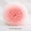 Gradient Long Pile Yarn Cake for Hand-knitting: Scarf, Clothing, Bouquets, and Seven-Star Blanket Materials