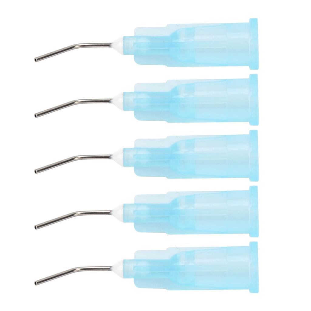 100 szt. Jednorazowe Stomatologiczne Wstępnie Wygięte Końcówki Irygacyjne Końcówka Dozująca Wymiana