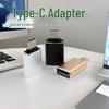 Type-C 4-in-1 USB 2.0 Hub: 2 USB + 1 Type-C Ports