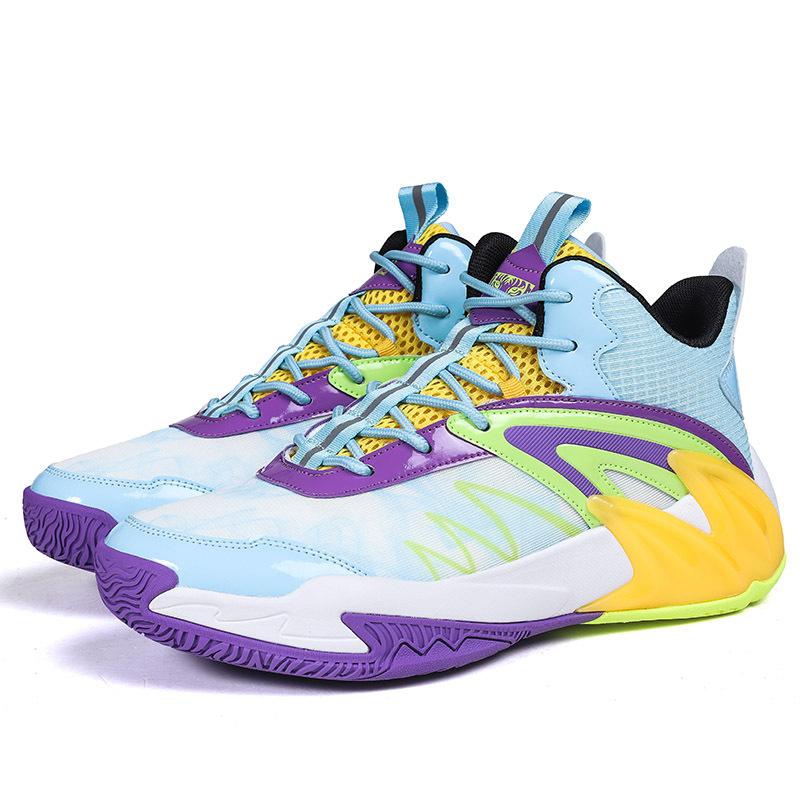 

Мужская обувь, новые баскетбольные кроссовки, сетчатые высокие кроссовки, студенческие спортивные кроссовки для тренировок на открытом воздухе и в помещении, обувь для пар 45