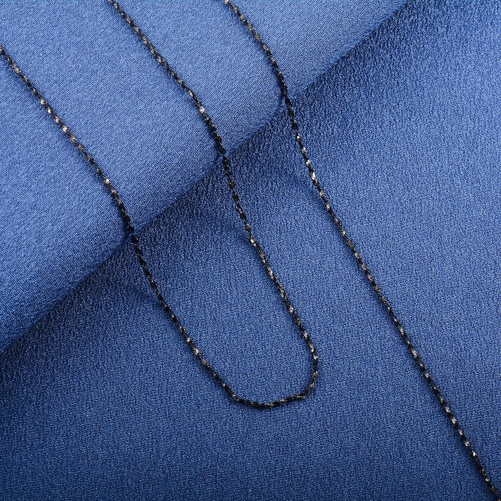 Jemný dámský náhrdelník Třpytivý kabelový řetízek Nerezová ocel Šperky Doplňky na krk Pro dámy Choker DIY Dárek