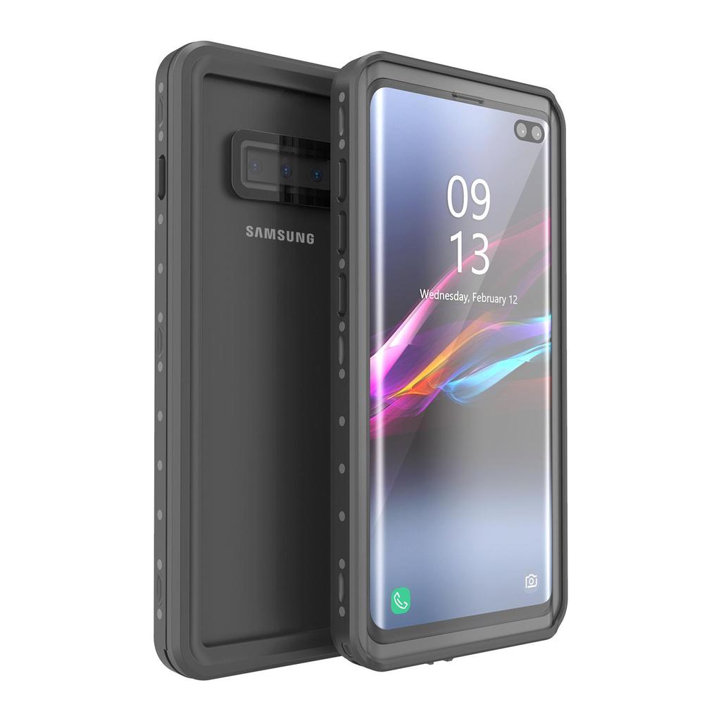 Red Pepper Anti-Slip Diving Protective Case with Fingerprint Unlock for Samsung S10/S10 Plus