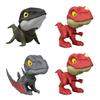 Mattel Jurassic World Chewy Dinosaur Collection E Kids 4 Mini Box Ages 4 and Assortment, Figures, Figures, Set, Up, Multi-Purpose, JDC39-986E