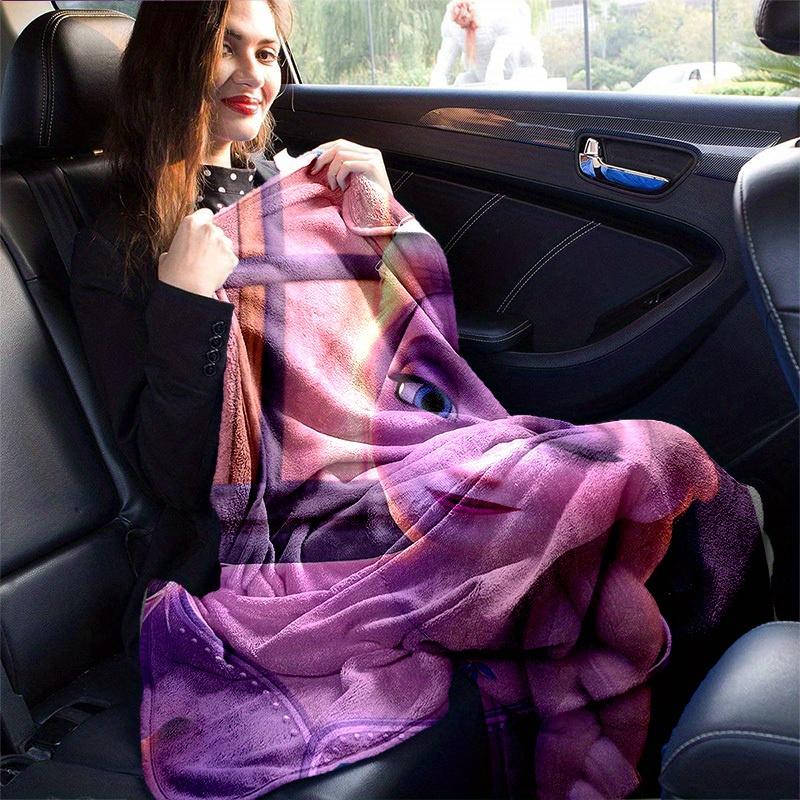 1pc, Elsa Frozen Princess Blanket Soft & Cozy Throw for Home Decor, Couch Cover, Outdoor Use, Travel, Camping, Car, Beach, Office Nap