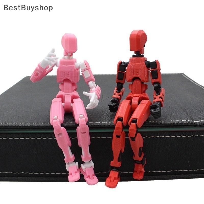 Multi-Jointed Movable Robot 3D Printed Mannequin Toyslucky 13 Dummy Action Figures Toys Gifts Game Gifts Hot Orange