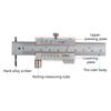 Student Friendly Stainless Steel Caliper 200/300mm Length Double Measurement System With Easy to Read Vernier Scale