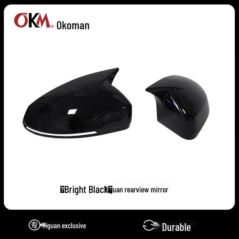 18-24 VW Tiguan Bull Horn Rearview Mirror Cover MK2.5 Modification Accessory