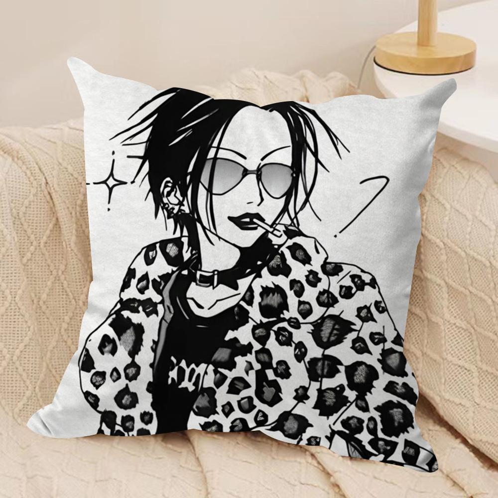 Arrival N-Nana Anime Cushion Cover Soft Plush Double-Sided Printed Sofa Pillow Cushion Cover | Cozy All-Season Decor Gift