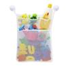 Non-Toxic Baby Shower Bath Toys White Baby Kids Toy Storage Mesh With Strong Suction Cups Toy Bag Net Bathroom Organizer For Kids Toddlers