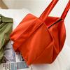 Fashionable Street Style Shoulder Bag In Oxford Fabric With Candy Color Accents For Casual Outings