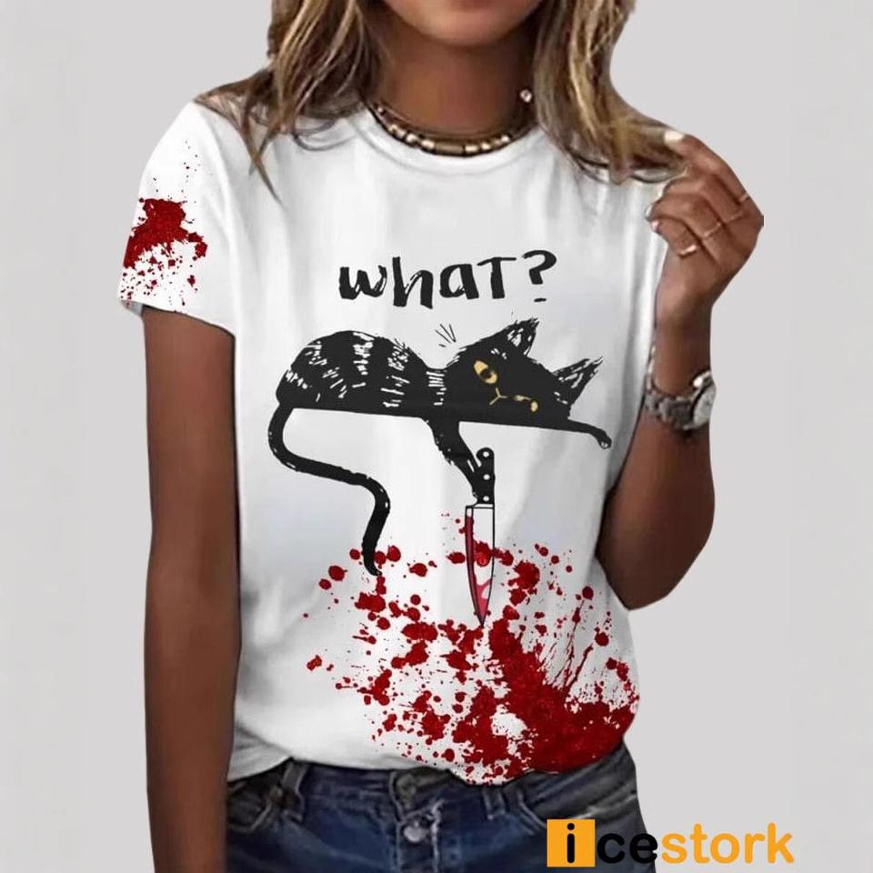 Halloween Horror Element Damen Top V-Ausschnitt Slim Fit Bequemes Oberteil 3D Digitaldruck 3431 EMA