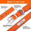 Reflective Dog Collar Free Personalized Dog Necklace Adjustable Engraving Pet Name Collars for Small Medium Large Dogs Pitbulls
