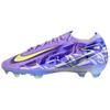 Mercurial Vapor 16 FG Firm Ground Natural Grass Fabric Soccer Shoes Unisex Purple Green HF1605-500