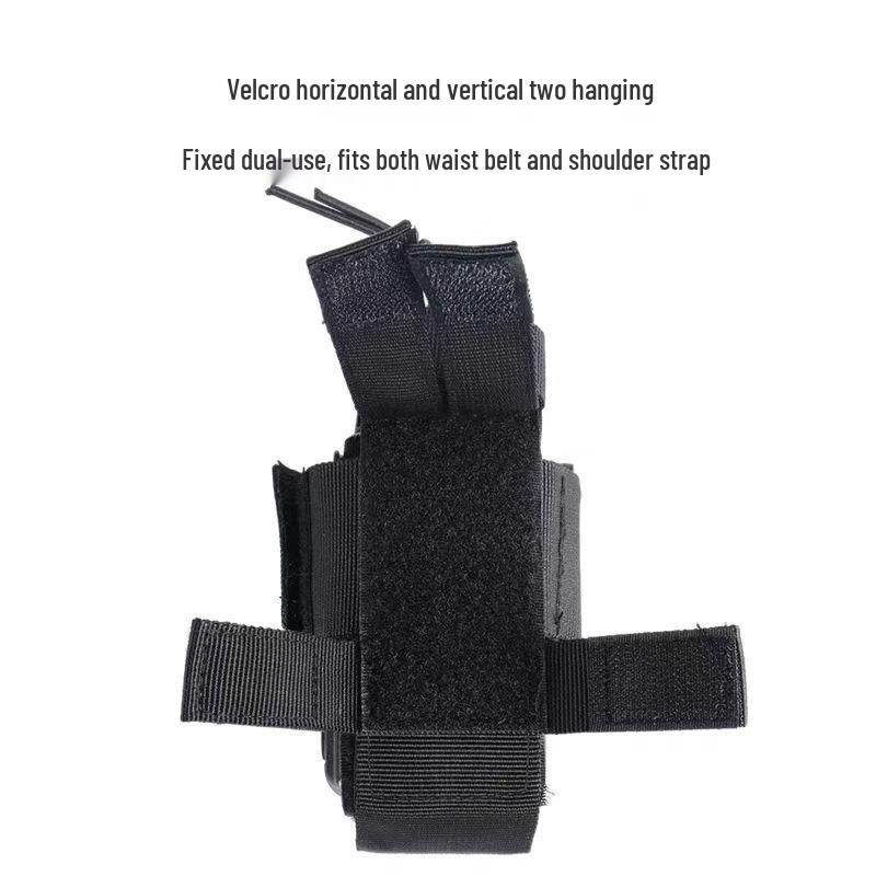 Outdoor Tactical Walkie Talkie Bag - Retractable, Ultralight, Small & Large Sizes Available