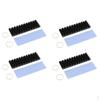 4x Aluminum M.2 2280 SSD Sink Cooling Fin with Thermal Pad