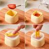 5 Stück Silikon Quadrat Einzelwürfel Eisform Küche Eiswürfelbox Leichtes Entformen Eiswürfelbereiter Werkzeug für Cocktail Getränkezubehör