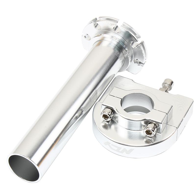 Motorcycle Aluminum Throttle Twist Grip 22mm 7/8" Throttle Knob Gas Grip With Cable For Motorcycle Pit Dirt Bike