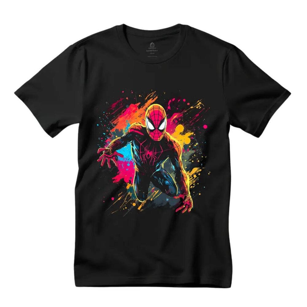 

Spiderman Graphic T-ShirtEmbrace Superhero Style Unisex T-Shirt S