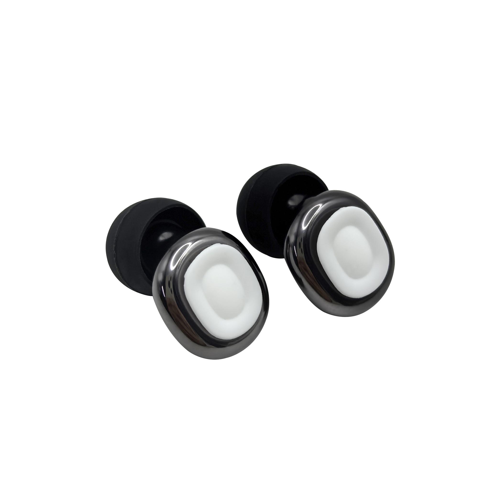 Custom Wholesale 4 Sizes High Quality Reusable Silicone Anti Noise Earplugs with 28dB Noise Reduction for Sleep Work Study 16dB чёрный