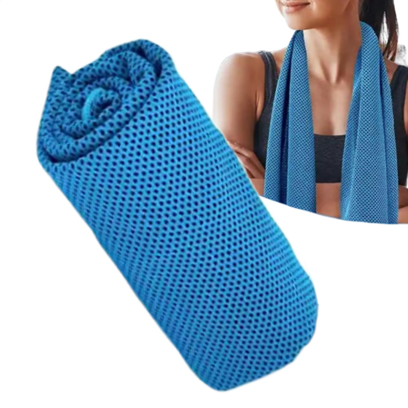 Fitness Towel Bottled Keep Cooling Microfiber Towel Breathable Quick-dry Gym Club Yoga Sports Cold Washcloth Sports Face Towel CN