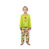 Parent-child Christmas Print Home Suit Long-sleeved Top And Pants