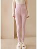 Cotton Pants Female Padded and Thickened Winter Outside Wearing De Down Bottoming Pants High Waist Lamb's Wool Warm Pants