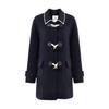 Women's College Style Wool Blend Toggle Coat