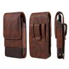 Bolsa de Cintura Masculina de Couro Universal Case com Clipe de Cinto para Celular Para IPhone 15 14 13 12 Pro Max Samsung Galaxy S22 S23 Xiaomi Huawei