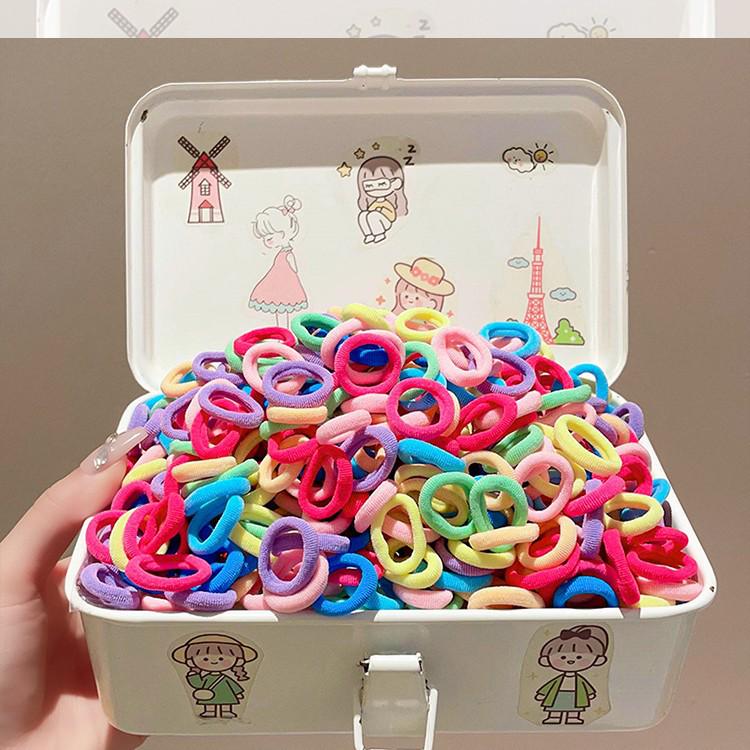 2025 New Style Kids' Hair-Friendly High Elasticity Durable Hair Ties