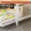Space-Saving Under Cabinet Coffee Maker Organizer Kitchen Countertop Racks with Drawer Wire Basket Coffee Machine Storage Shelf