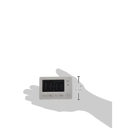 MAG XXT504WH Digital Timer, Silent, with Repeat Function and Volume Control, White