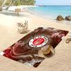 FC St. Πετσέτα Παραλίας με Σχέδιο Ποδοσφαίρου Pauli, Μεγάλη Μαλακή Πετσέτα Γρήγορου Στεγνώματος για Παραλία Κάμπινγκ Κολύμπι