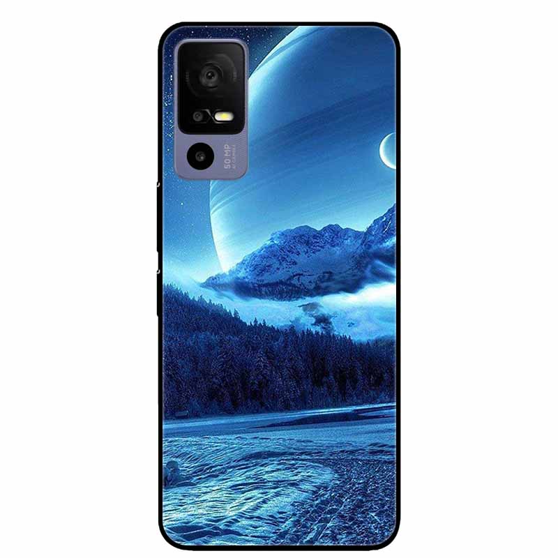 For TCL 40 R 5G Case Fashion Marble Soft TPU Silicon Back Cover for TCL 40R T771K T771H Phone Cases Protect Funda Shells Paras