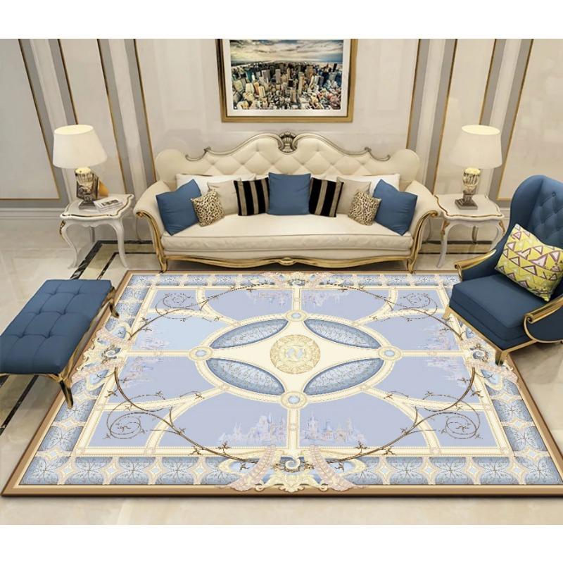 

Ковры и ковровые покрытия с мраморной текстурой для украшения гостиной, спальни подростка, ковер с противоскользящим покрытием, коврики для дивана 100 * 160cm