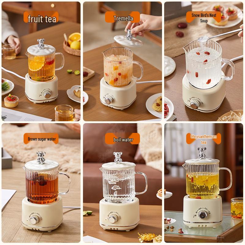 Yueerde Multi-Function Electric Heating Cup - Mini Tea & Health Pot for Office