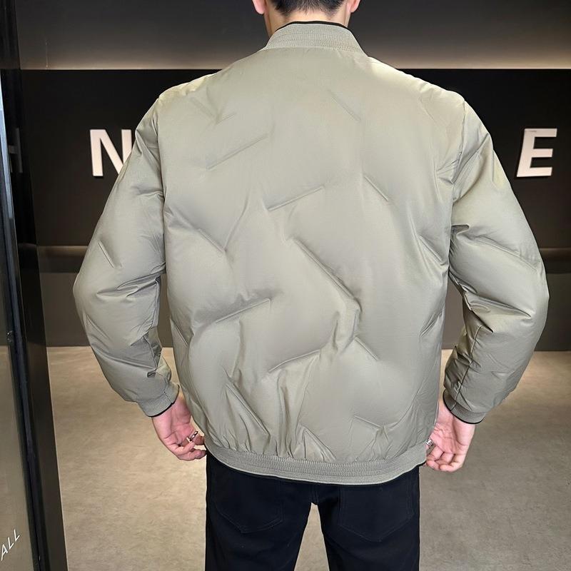 Large Size Padded Clothes Men's Winter Baseball Collar Padded Jacket Casual Loose Warm Thickened Couple Padded Jacket