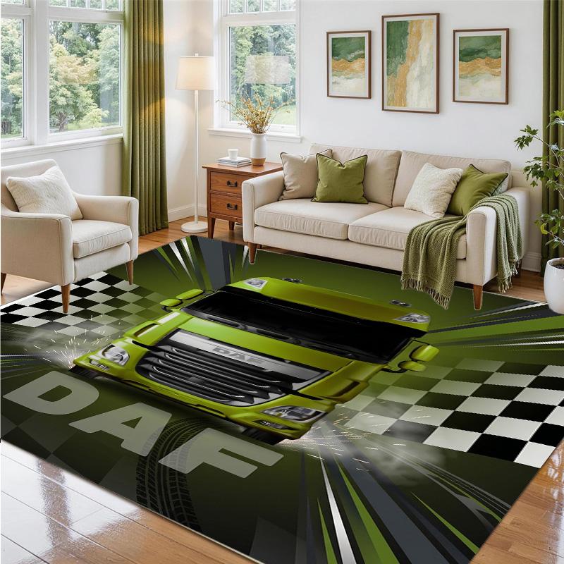 Tappeto DAF Design in Velluto di Cristallo Morbido Tappetino Decorativo per Ingresso Camera da Letto