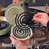 Newcomer Exclusive: Stainless Steel Mosquito Coil Holder with Separator for Sandalwood